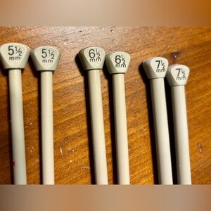 Knitting Needles AERO England 3 pair